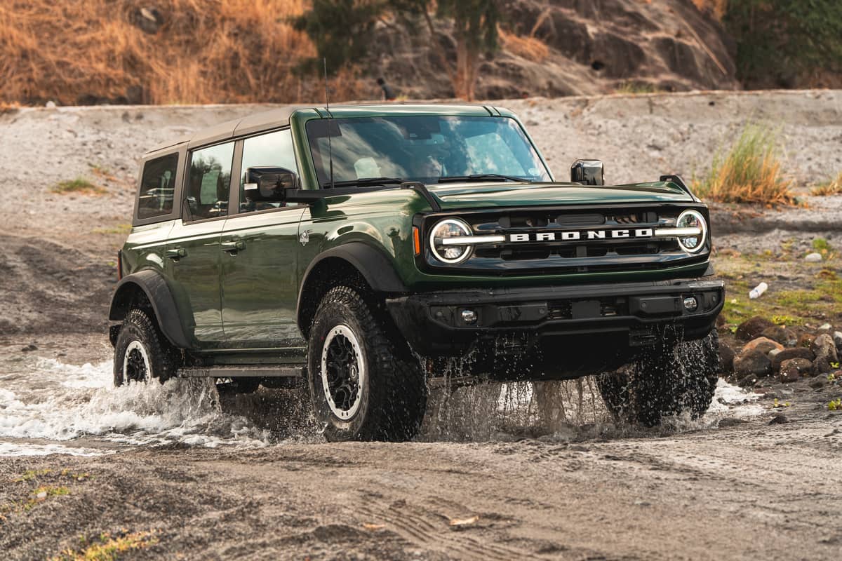 Road traveled The Ford Bronco is made for adventures where there are no roads.